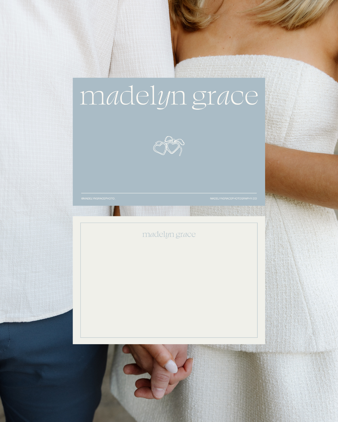 Custom brand design for wedding photographer