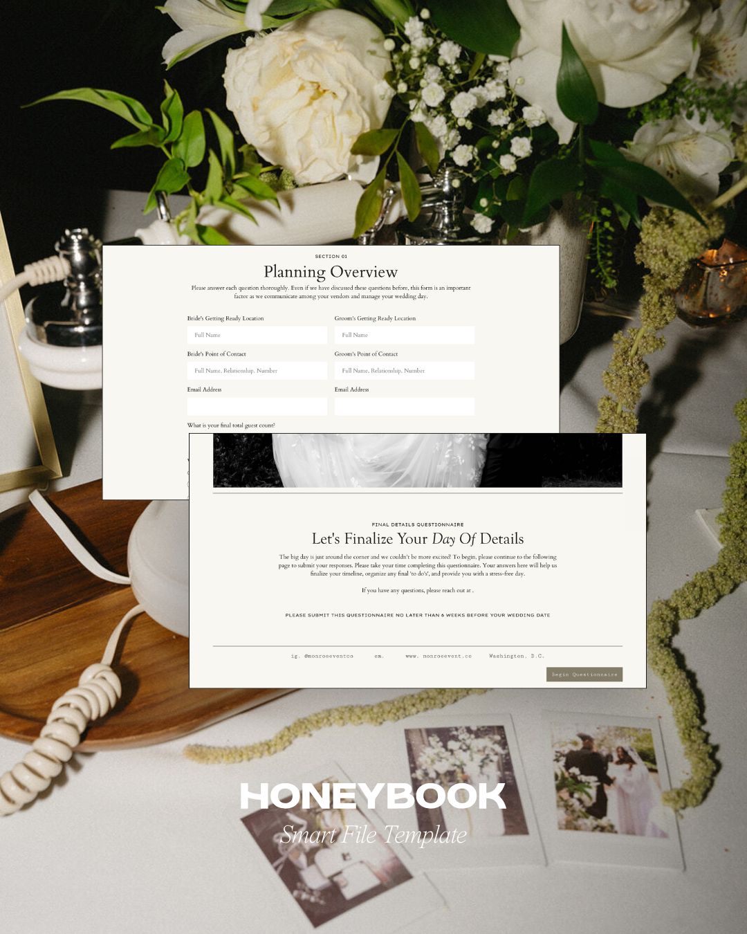 Monroe Final Details Questionnaire