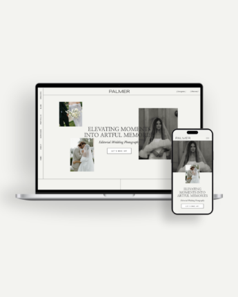 Palmer Showit Website Template