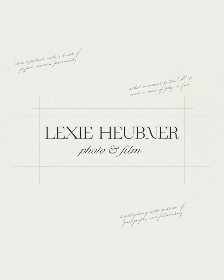 Logo and script for wedding photography and videography brand