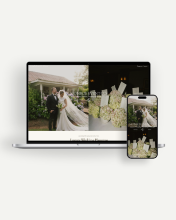 Monroe Showit Website Template