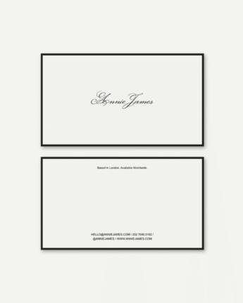 Annie Canva Business Card