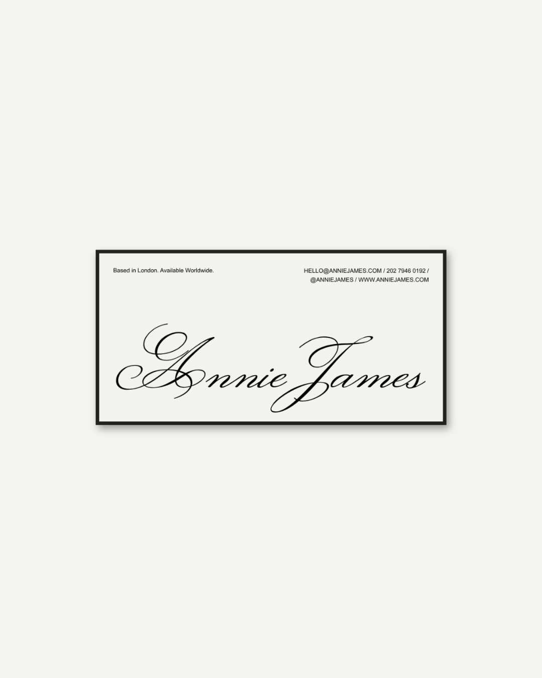 Annie Canva Email Signature