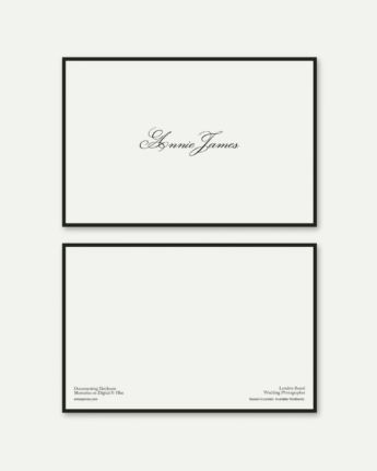 Annie Canva Thank You Card