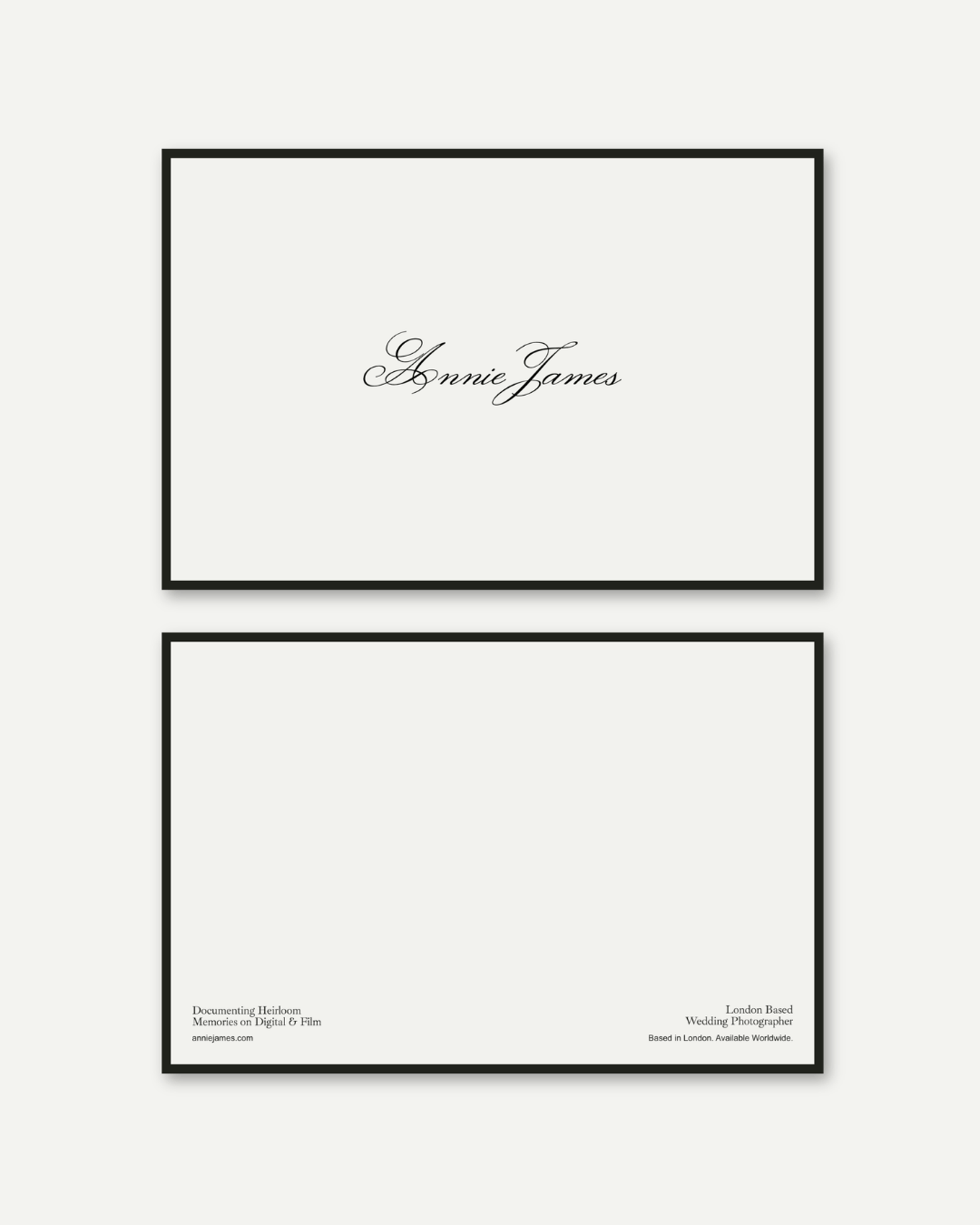 Annie Canva Thank You Card